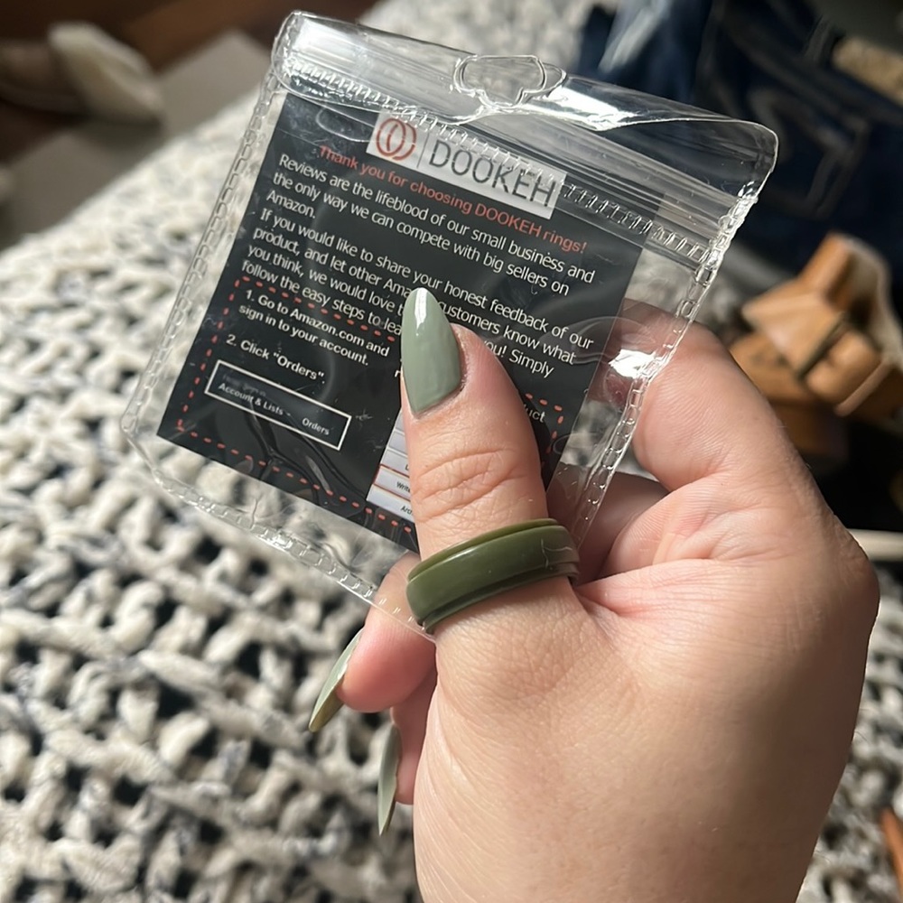 Silicone men’s ring size 13